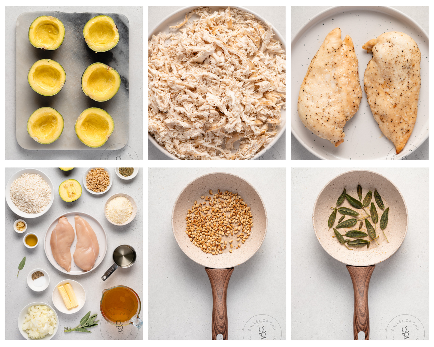 2. Chicken Gem Squash Risotto - Exclusive Recipe