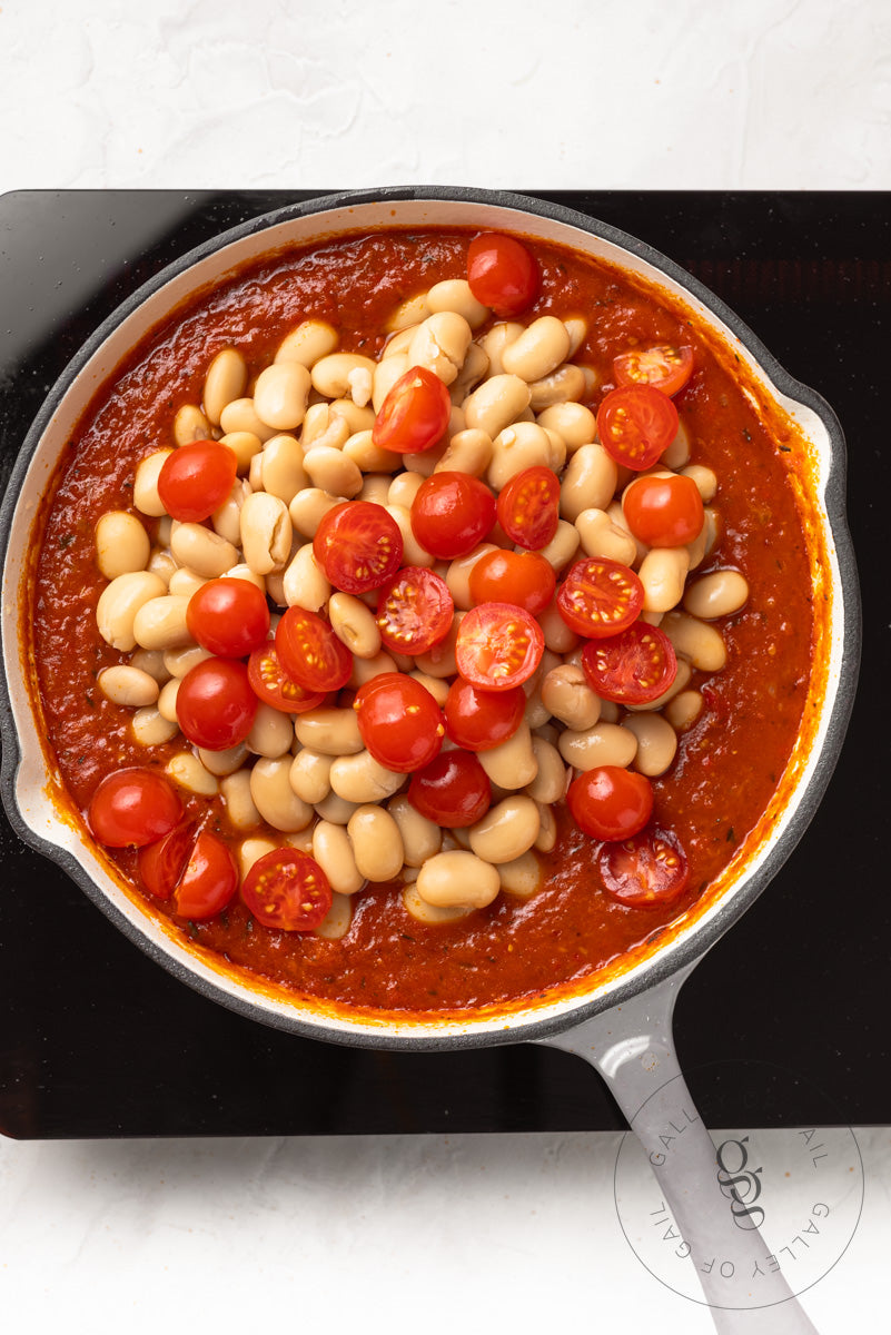 One Pot Butter Beans with Anchovies and Lemon Parsley Gremolata - Exclusive Recipe