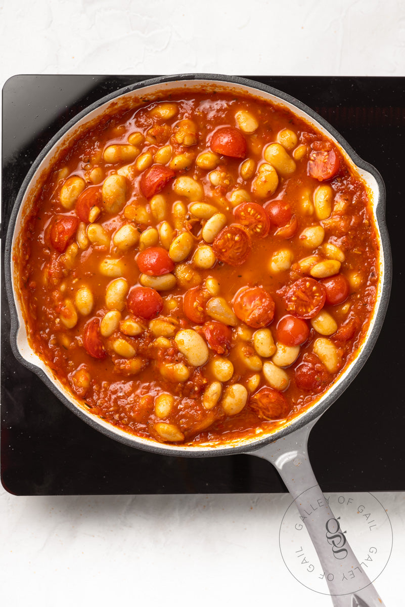 One Pot Butter Beans with Anchovies and Lemon Parsley Gremolata - Exclusive Recipe