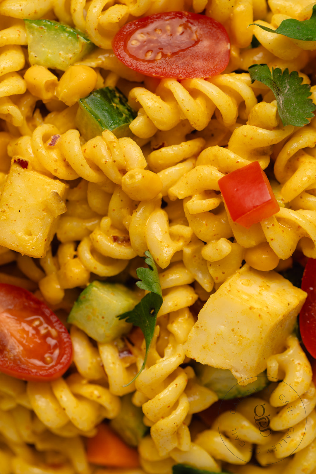 Creamy Curried Pasta Salad with Paneer - Semi-Exclusive - SET 1