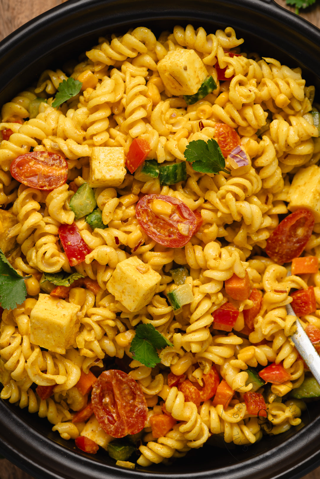 Creamy Curried Pasta Salad with Paneer - Semi- Exclusive - SET 2