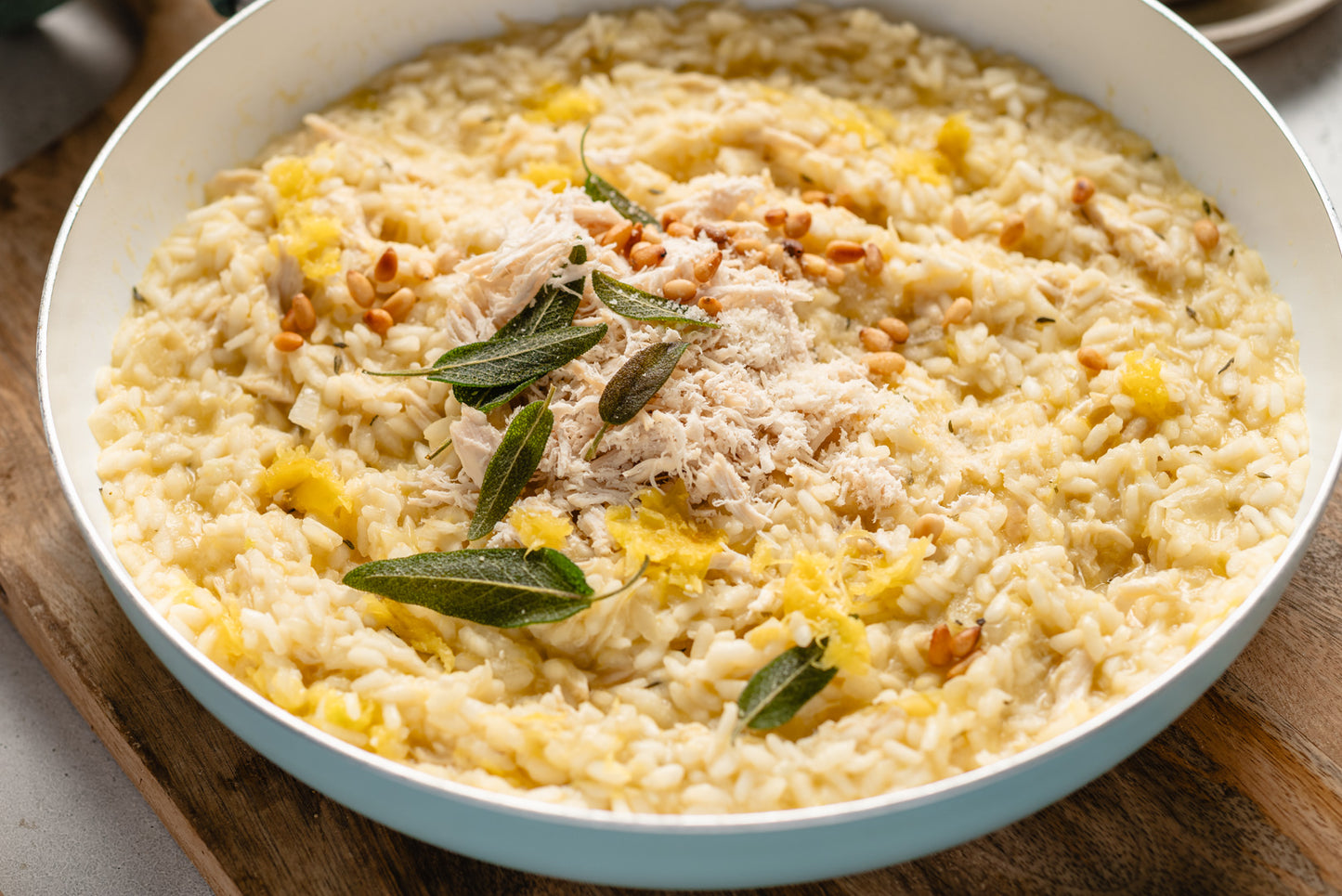2. Chicken Gem Squash Risotto - Exclusive Recipe