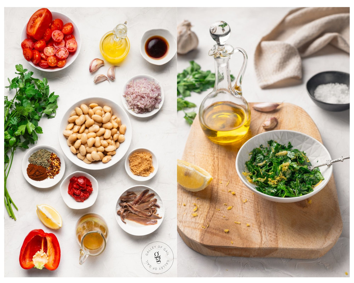 One Pot Butter Beans with Anchovies and Lemon Parsley Gremolata - Exclusive Recipe